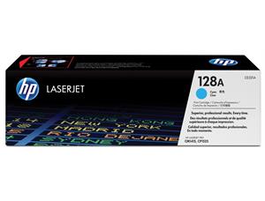 Toner HP CE321A 128A 1.3K blå 1.300 sider ved 5 % 